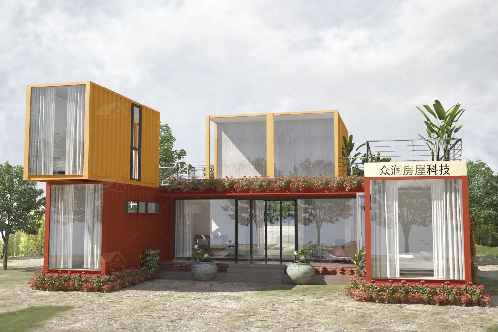 集裝箱住宅 外表清新 內部奢華