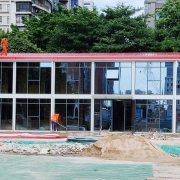 箱房防風加固